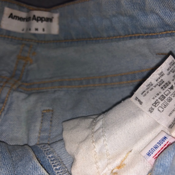 American Apparel | Light Blue Jeans | Size 25 - Picture 5 of 5